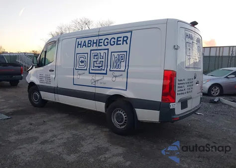 2024 Mercedes-Benz Sprinter 2500 Standard Roof 4-Cyl Diesel from USA, damaged, VIN W1Y4KBHY2RT179473